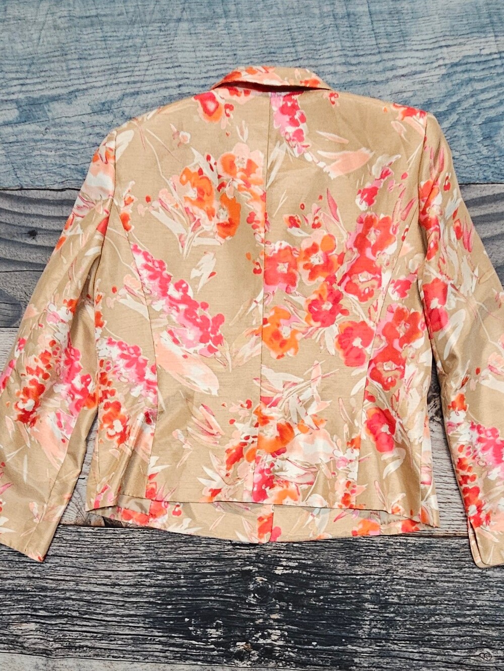 Le Suit 2 Piece Skirt Set Women's Size 12 Floral Print Academia Business - Picture 7 of 10